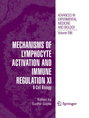 cover image of Mechanisms of Lymphocyte Activation and Immune Regulation XI